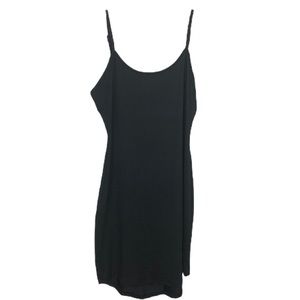 LOVERS + FRIENDS Black Spaghetti Straps Mini Dress Size S